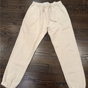 Hollister Light Tan Jogger Pants